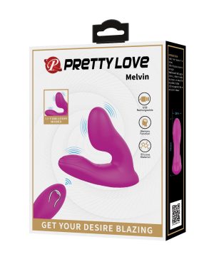 Pretty Love Melvin Dual Stimulator – Fuchsia by Pretty Love product image