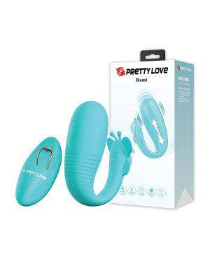 Pretty Love Remi Thrusting Hands-Free Vibrator – Aqua by Pretty Love product image