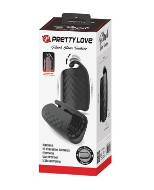 Pretty Love Vibrating Glans Trainer – Black by Pretty Love product image