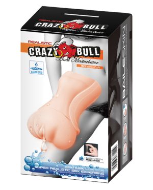 Crazy Bull No Lube Realistic Vagina Masturbator Sleeve – Ivory by Crazy Bull product image