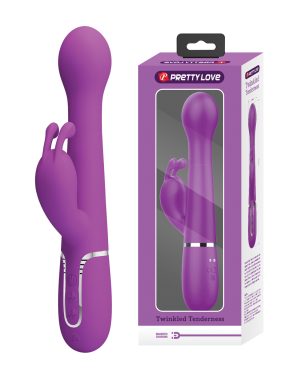 Pretty Love Twinkled Tenderness Dejon Thrusting Rabbit – Fuchsia by Pretty Love product image