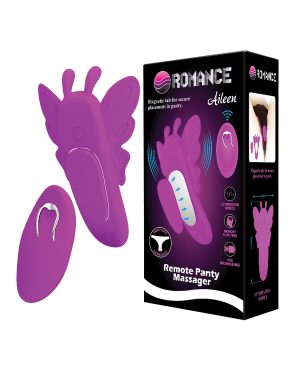 Pretty Love Romance Aileen Magnetic Butterfly Panty Vibe – Fuchsia by Pretty Love product image