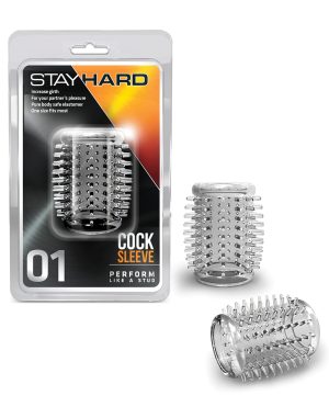 Blush Stay Hard Cock Sleeve 01 – Clear by Stay Hard product image