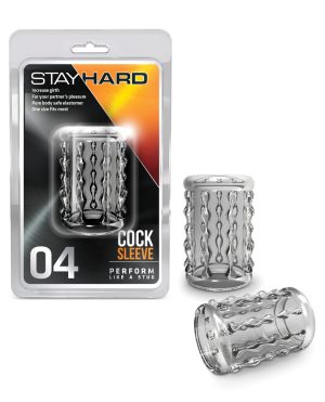 Blush Stay Hard Cock Sleeve 04 – Clear by Stay Hard product image