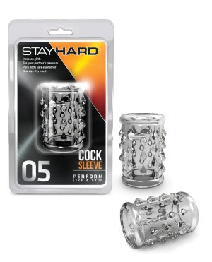 Blush Stay Hard Cock Sleeve 05 – Clear by Stay Hard product image