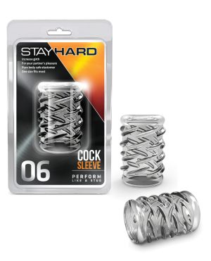 Blush Stay Hard Cock Sleeve 06 – Clear by Stay Hard product image