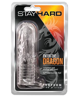 Blush Performance Enter the Dragon Penis Sleeve – Clear by Performance product image