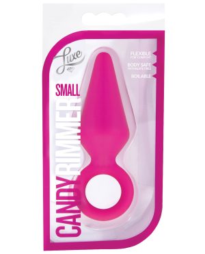 Blush Luxe Candy Rimmer Plug Small – Fuchsia by Luxe product image