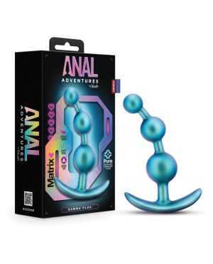 Blush Anal Adventures Matrix Gamma Plug – Teal by Anal Adventures product image