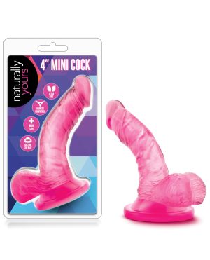 Blush Naturally Yours 4″ Mini Cock – Pink by Naturally Yours product image