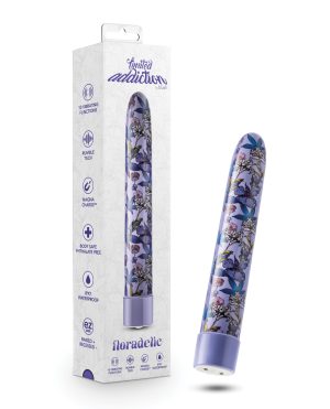 Blush Limited Addiction Floradelic 7″ Rechargeable Vibe – Purple by Limited Addiction product image