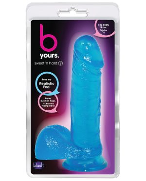 Blush B Yours Sweet n Hard 2 w/Suction Cup – Blue by B Yours product image