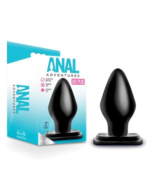 Blush Anal Adventures XXL Plug – Black by Anal Adventures product image