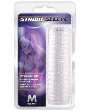 Blush M for Men Stroke Sleeve – Clear by M for Men product image