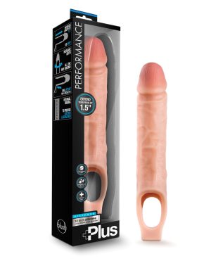 Blush Performance Plus 10″ Silicone Cock Sheath Penis Extender – Flesh by Performance Plus product image