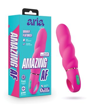 Aria – Amazing AF 2.0 – Rechargeable Vibe – Fuchsia by Aria product image