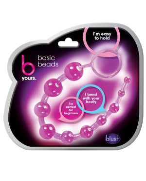 Blush B Yours Basic Anal Beads – Purple by B Yours product image