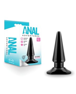 Blush Anal Adventures Easy Plug – Black by Anal Adventures product image
