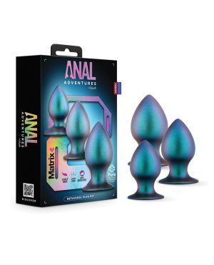 Blush Anal Adventures Matrix Metaverse Plug Kit – Spruce by Anal Adventures product image