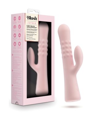 Blush Jaymie Rabbit Vibrator – Pink by Blush Novelties product image