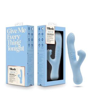 Blush Devin G-Spot Vibrator – Blue by Blush Novelties product image