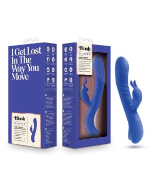 Blush Harper Rabbit Vibrator – Midnight by Blush Novelties product image