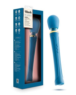 Blush Dianna Wand Massager – Teal by Blush Novelties product image