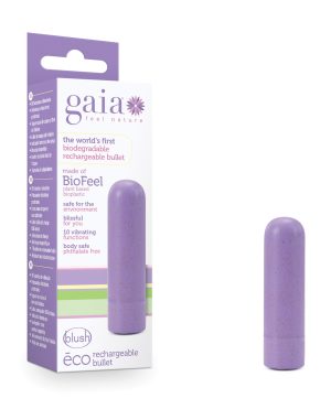 Blush Gaia Eco Rechargeable Bullet – Lilac by Gaia product image