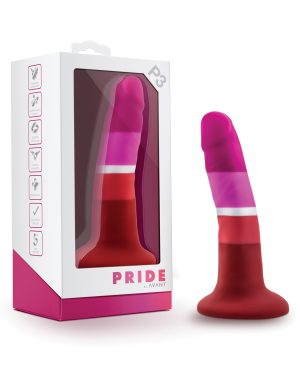 Blush Avant P3 Lesbian Pride Silicone Dong – Beauty by Avant product image