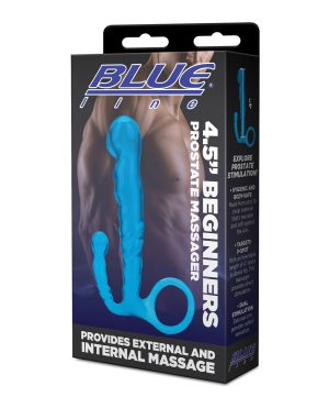 Blue Line C & B 4.5″ Beginners Prostate Massager – Jelly Blue by Blue Line product image