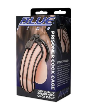 Blue Line Prisoner Cock Cage – Black by Blue Line product image