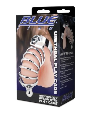 Blue Line Urethral Play Cage – Silver by Blue Line product image
