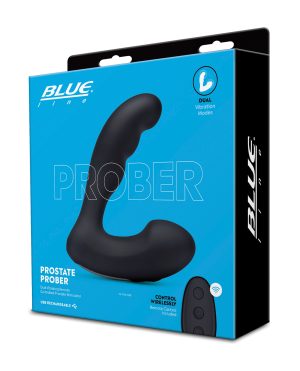 Blue Line Vibrating Prostate Prober w/Remote – Black by Blue Line product image