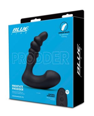 Blue Line Vibrating Prostate Prodder w/Remote – Black by Blue Line product image