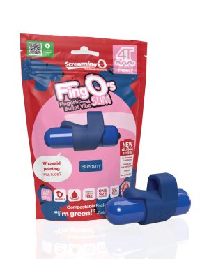 Screaming O 4T FingO Slim – Blueberry by Screaming O product image