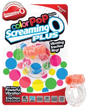 Screaming O Color Pop Quickie O Plus – Orange by Screaming O product image