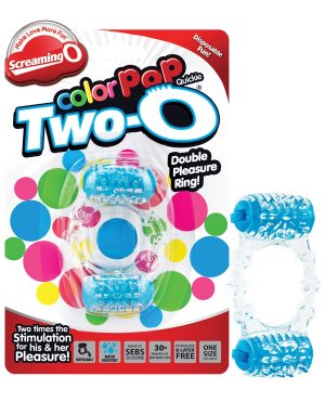 Screaming O Color Pop Quickie Two-O – Blue by Screaming O product image