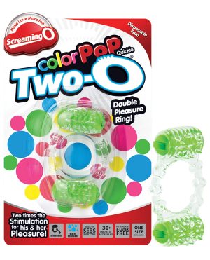 Screaming O Color Pop Quickie Two-O – Green by Screaming O product image