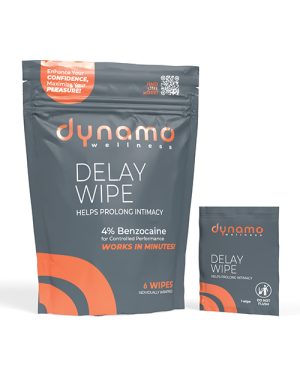 Dynamo Wellness Delay Wipe 4% – 6 Pack by Screaming O product image
