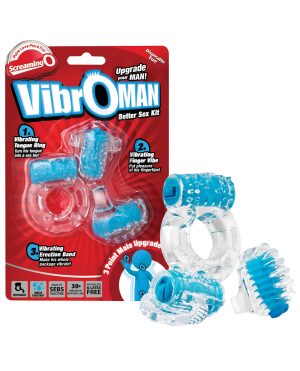 Screaming O VibrOMan – Blue by Screaming O product image