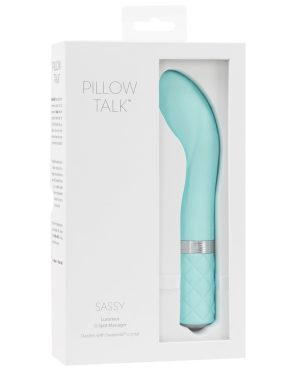 Pillow Talk Sassy G Spot Vibrator – Teal by Pillow Talk product image
