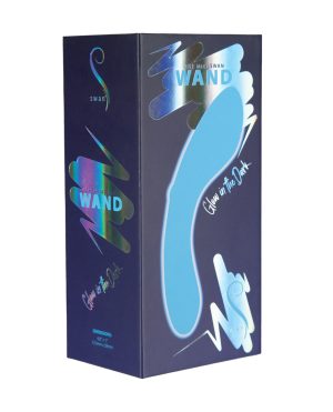The Mini Swan Wand Glow in the Dark – Blue by Swan product image