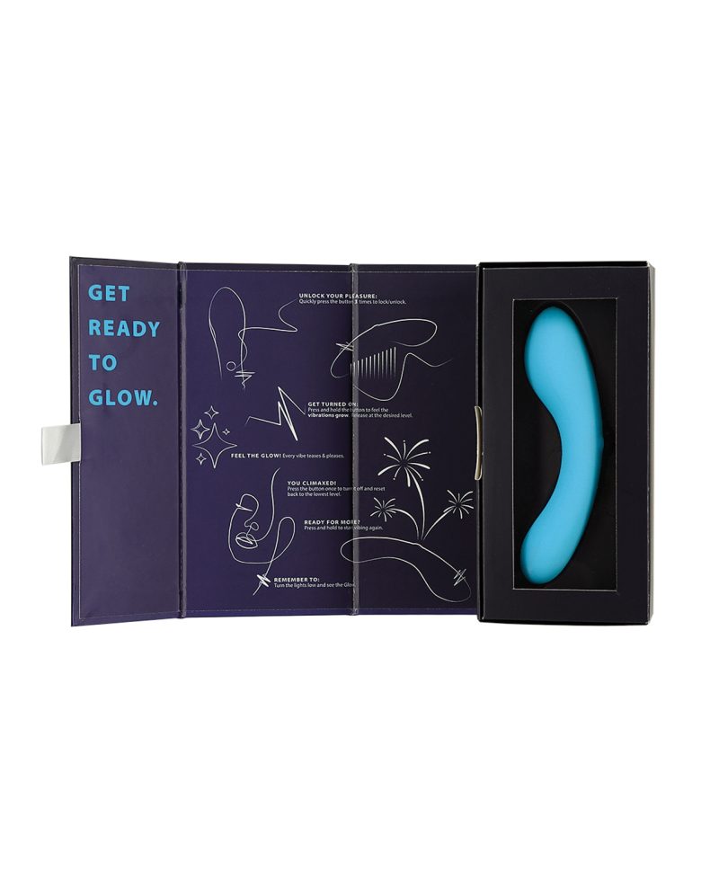 The Mini Swan Wand Glow in the Dark - Blue