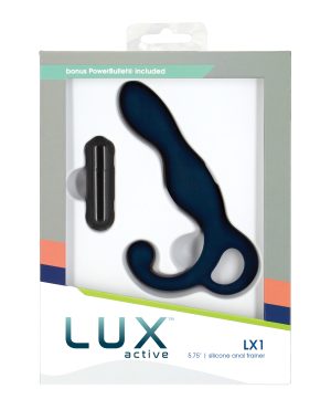 Lux Active LX1 5.75″ Silicone Anal Trainer – Dark Blue by Lux Active product image