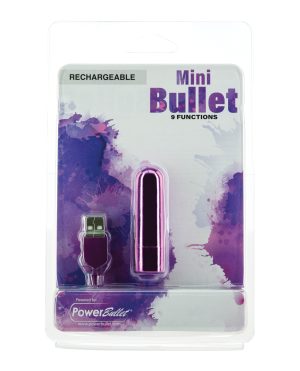 Mini Bullet Rechargeable Bullet – 9 Functions Purple by Power Bullet product image