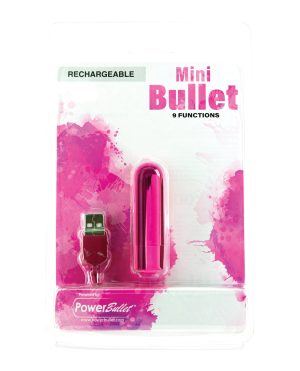 Mini Bullet Rechargeable Bullet – 9 Functions Pink by Power Bullet product image