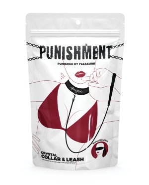 Punishment Crystal Detail Collar & 37″ Leash by Punishment product image