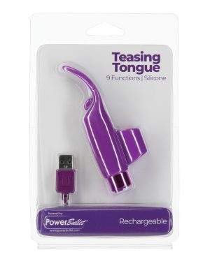 Teasing Tongue – 9 Functions Purple by Power Bullet product image