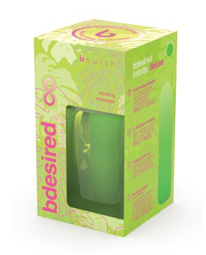Bdesired Infinite Deluxe LE Paradise Vibrator – Green by Bdesired product image