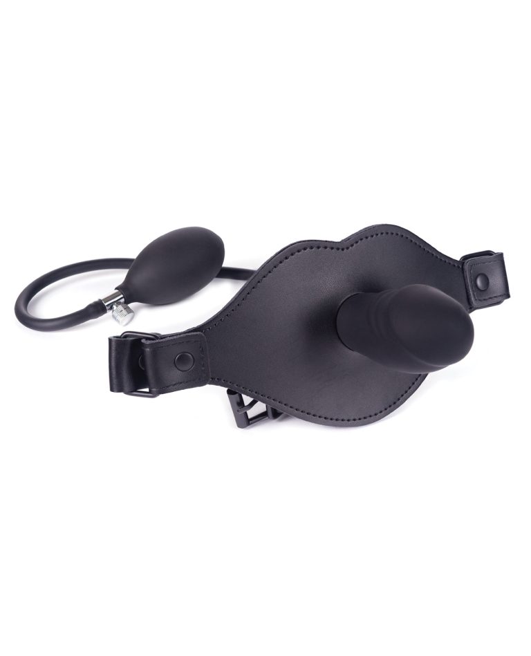 Spartacus Inflatable Dildo Gag with hand pump by Spartacus product image